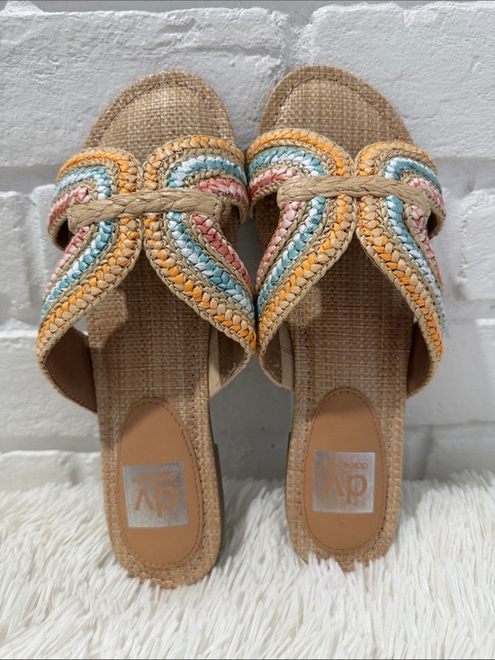 DV by Dolce Vita Shoes - dv by Dolce Vita Multicolor Braided Slide Sandals - Natural